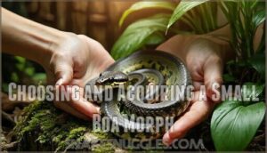 choosing and acquiring a small boa morph