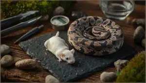 choosing the best prey for shedding support