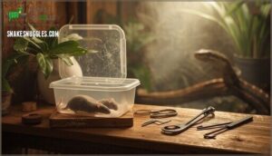 choosing the right frozen mice
