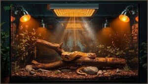 choosing the right heat source for snakes