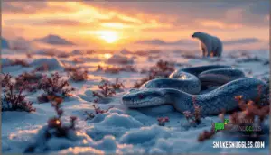climate change impact on arctic snake habitats
