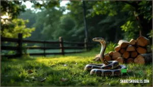 coexisting with virginia snakes