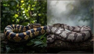 color and pattern differences