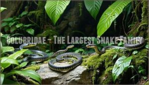 colubridae – the largest snake family
