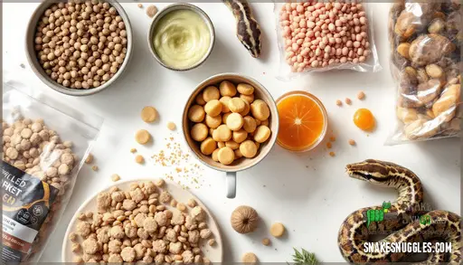 View of Types of Snake Food: Live, Frozen & Commercial Options