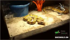 common causes of stress in snakes