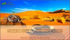 common desert-dwelling snakes