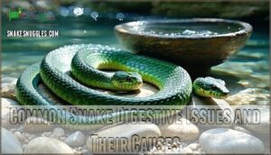 common snake digestive issues and their causes