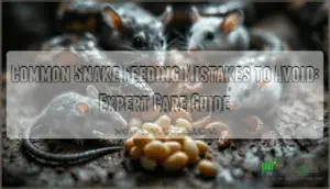 common snake feeding mistakes to avoid