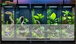 comparing temperament across popular boa morphs