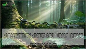 conservation status and human impact