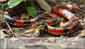 coral snakes