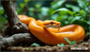 corn snakes: docile and manageable
