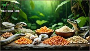 creating a balanced snake diet plan