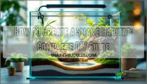 creating a snake habitat