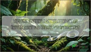 creating a stimulating snake environment
