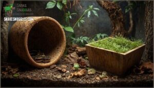 creating hiding spots and nest boxes