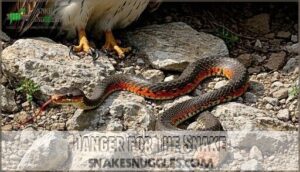 danger for the snake