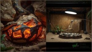 dangers of hot rocks and unsafe devices