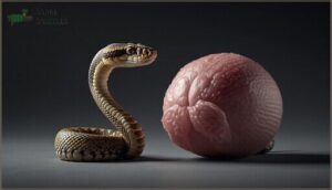 dangers of oversized prey