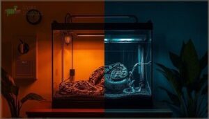 day-night lighting cycle