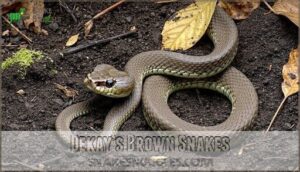 dekay’s brown snakes