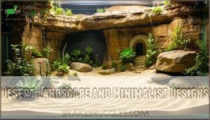 desert landscape and minimalist designs