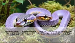 designer lavender corn snake morphs