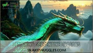 designing serpentine dragons