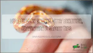 do baby corn snakes bite do baby corn snakes bite