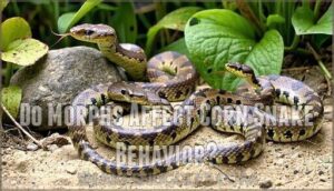 do morphs affect corn snake behavior