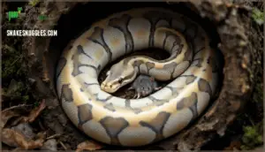 does feeding or shedding influence hiding