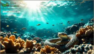 dubois' sea snake: oceanic danger