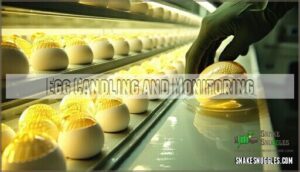egg candling and monitoring