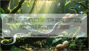 egg eating snake as pets