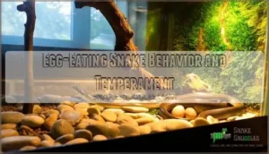 egg-eating snake behavior and temperament