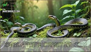 ensuring genetic diversity and ethics