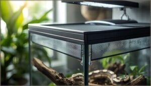 ensuring proper ventilation without escape risks