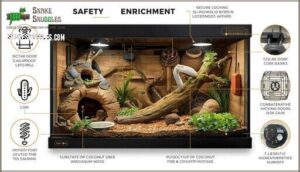 ensuring snake health and safety