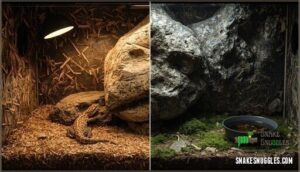 environmental enrichment to aid shedding