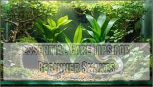 essential care tips for beginner snakes