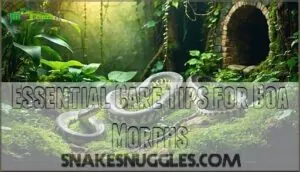 essential care tips for boa morphs essential care tips for boa morphs