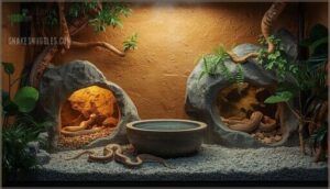 essential enclosure accessories and decorations