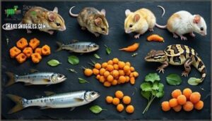 essential nutrients for snakes