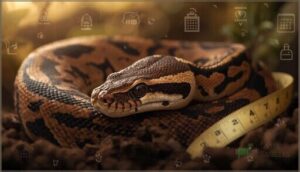 estimating and tracking ball python age