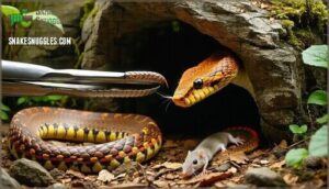 exploring prey presentation