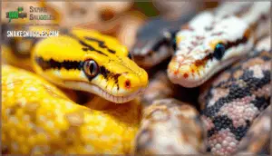 eye and head color variations