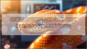 factors affecting corn snake morph expression