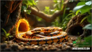 feeding and handling okeetee corn snakes