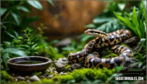 feeding and health of rare pet snakes